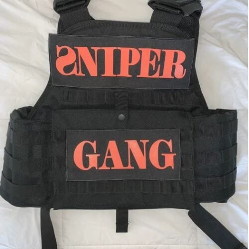 Sniper Gang Tactical Bulletproof Street wear Fashion Vest