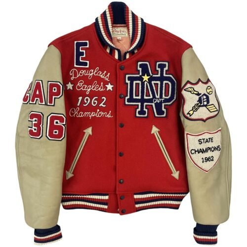 Douglass Eagles 1962 Champions Men’s multi Varsity Jacket