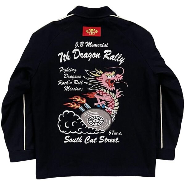 7th Dragon Rally Cream Soda Men's multi Varsity Jacket