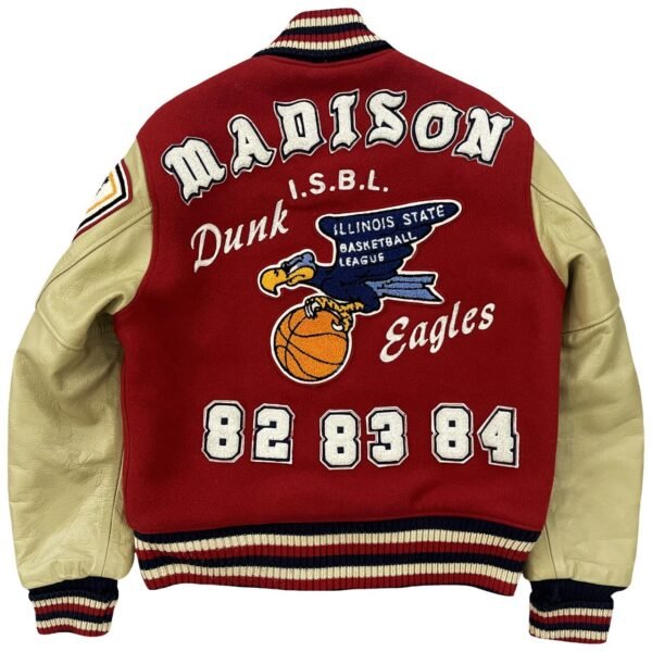 Madison I.S.B.L Dunk Eagles Men's multi Varsity Jacket