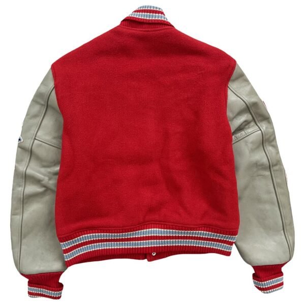 Sierra League Champions 1979 Men's Red and Grey Varsity Jacket