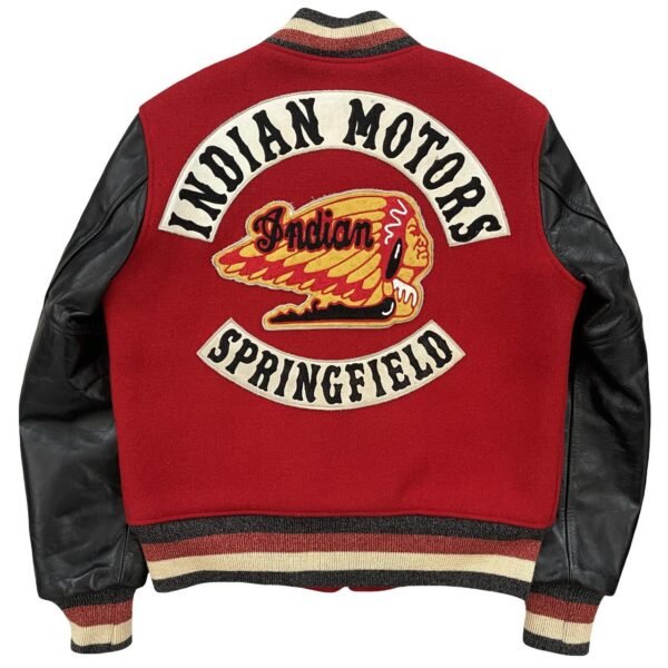 Indian Motorcycle Springfield Men's multi Varsity Jacket