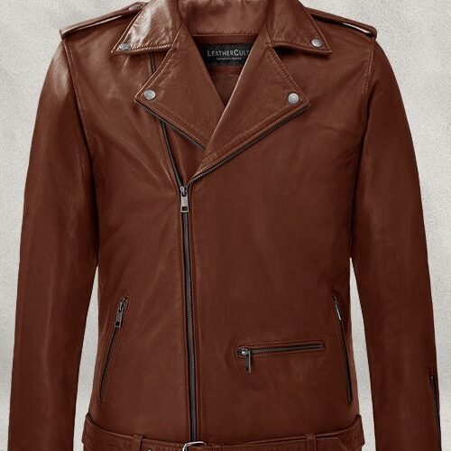 Rutland Tan Riding Leather Jacket