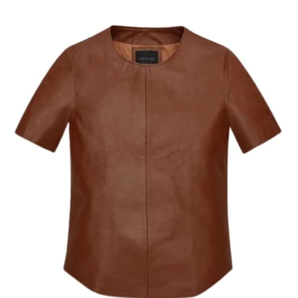 Leather T-Shirt