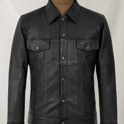 Leather Trucker Jacket