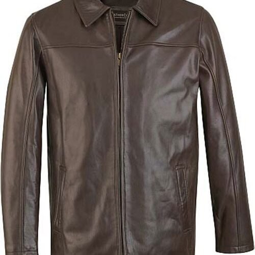 Leather Hipster Jacket