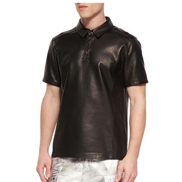 Leather T-Shirt