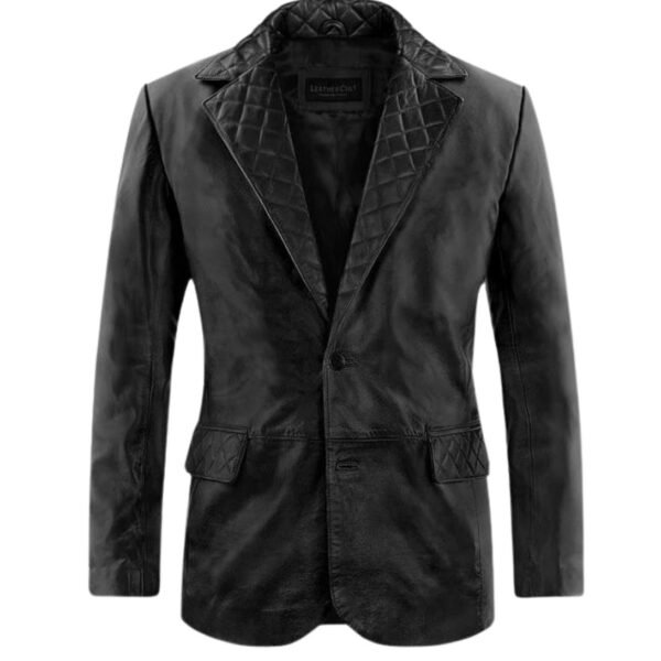 Harper Leather Blazer