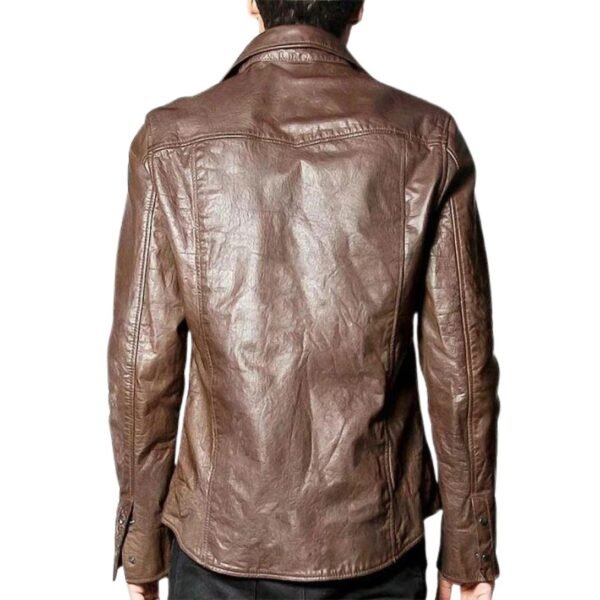 Chevelle Leather Shirt Jacket