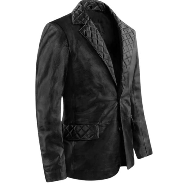 Harper Leather Blazer