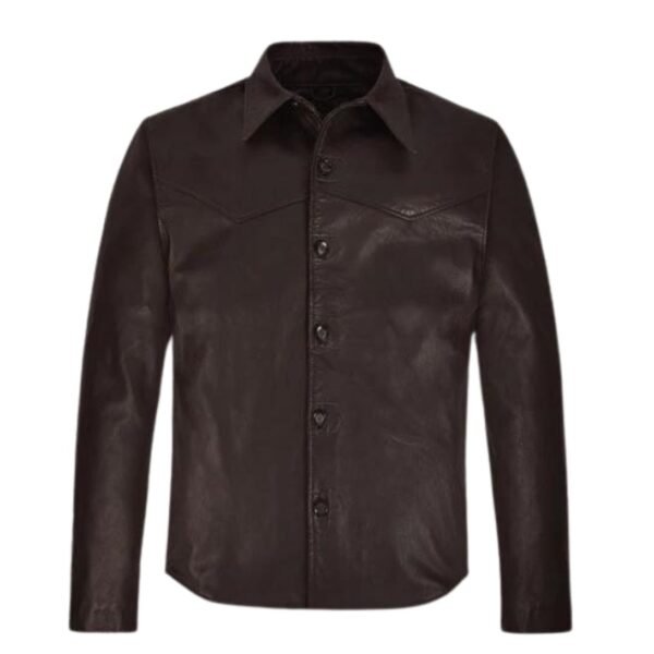 Chevelle Leather Shirt Jacket