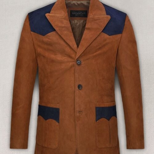 Suede Western Leather Blazer