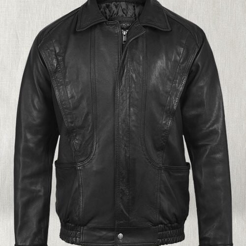 Vintage Bomber Leather Jacket