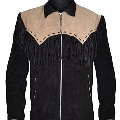 Leather Fringe Jacket