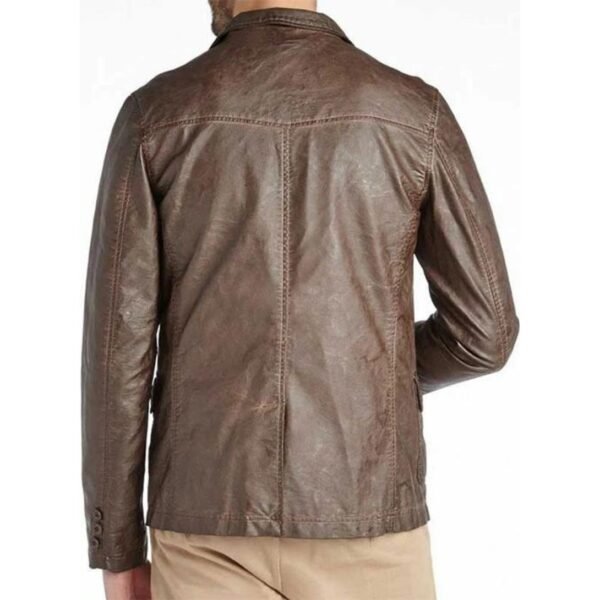 Leather Blazer