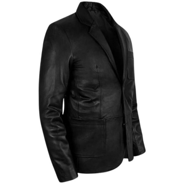 Leather Blazer