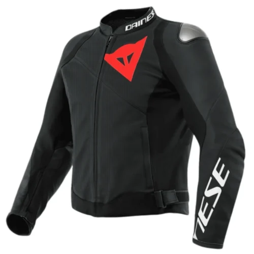 DAINESE SPORTIVA LEATHER JACKET PERF BLACK