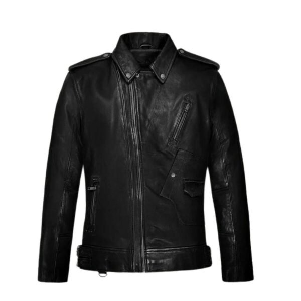 Falcon Black Rider Leather Jacket