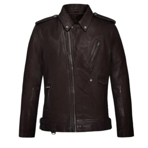 Falcon Brown Rider Leather Jacket