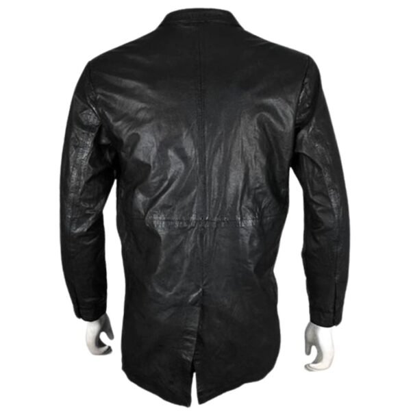 Leather Robe Couture Jacket