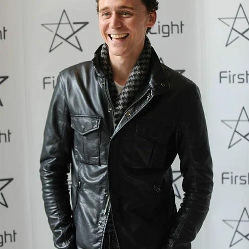 Tom Hiddleston Leather Jacket