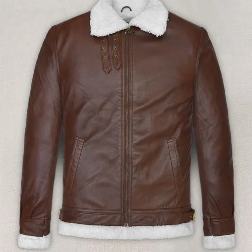 B3 Aviator Spanish Brown Leather Jacket