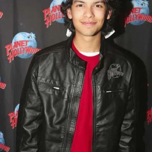 Cobra Kai Premiere Event Leather Jacket Worn By Xolo Maridueña