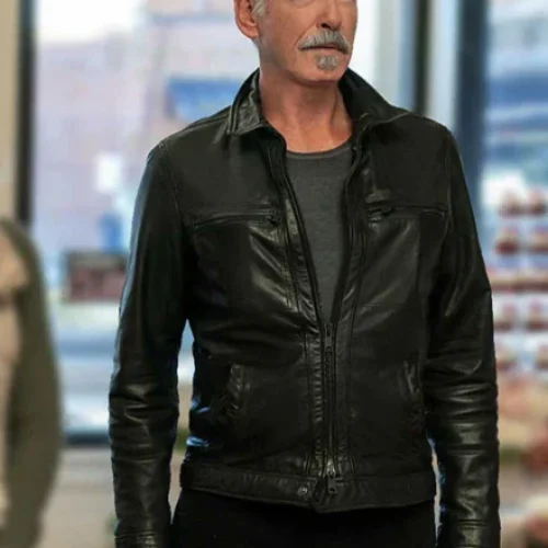 PIERCE BROSNAN THE OUT LAWS LEATHER JACKET