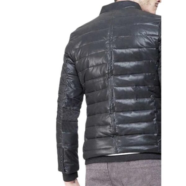 Retro Quilted Leather Jacket