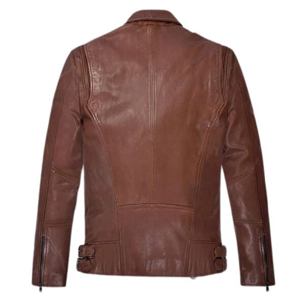 Falcon Tan Rider Leather Jacket