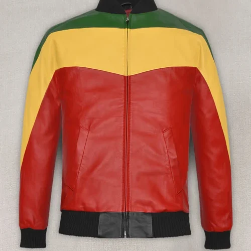 Bob Marley Leather Jacket