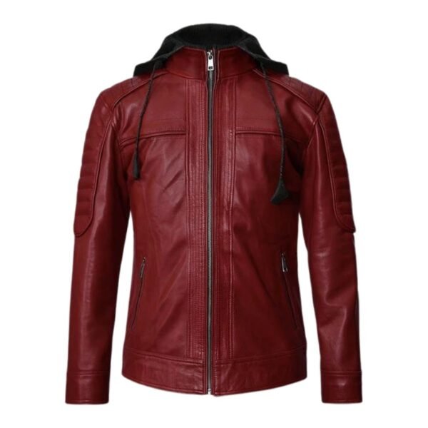 Rodeo Hooded Leather Jacket