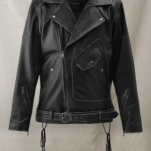 Street Style Biker Leather Jacket