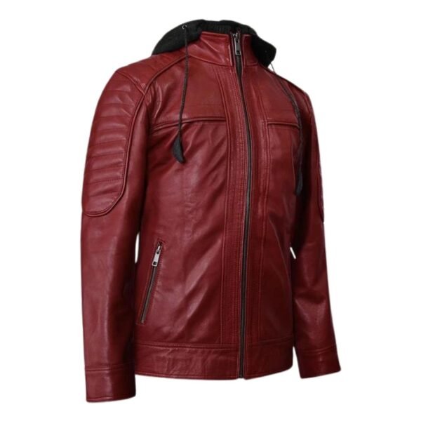 Rodeo Hooded Leather Jacket