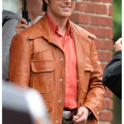 Premium American Made Movie Leather Jacket Worn By Tom Cruise