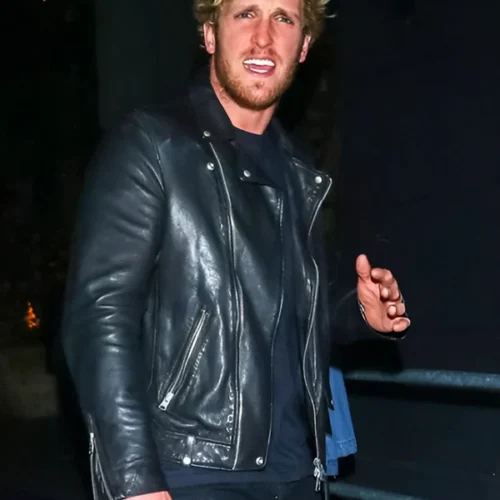 LOGAN PAUL LEATHER JACKET