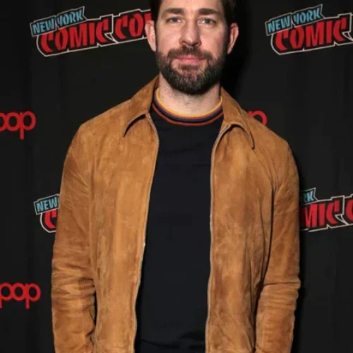 JOHN KRASINSKI SUEDE JACKET