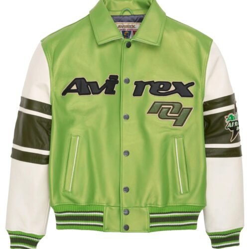 Avirex Stars And Stripe Leather Jacket