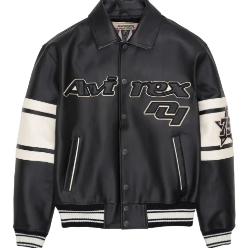 AVIREX BRONX USA LEATHER JACKET