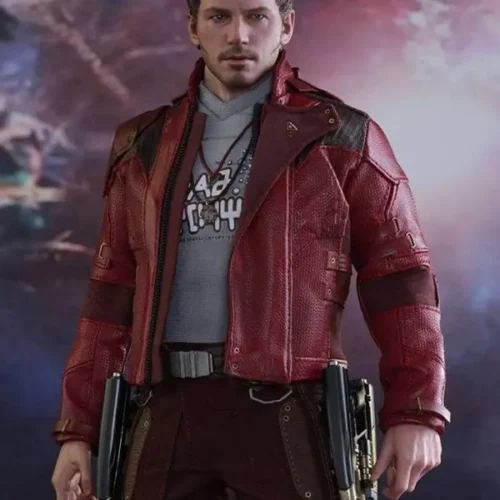 Star Wars Leather Jacket Worn By Chris Pratt