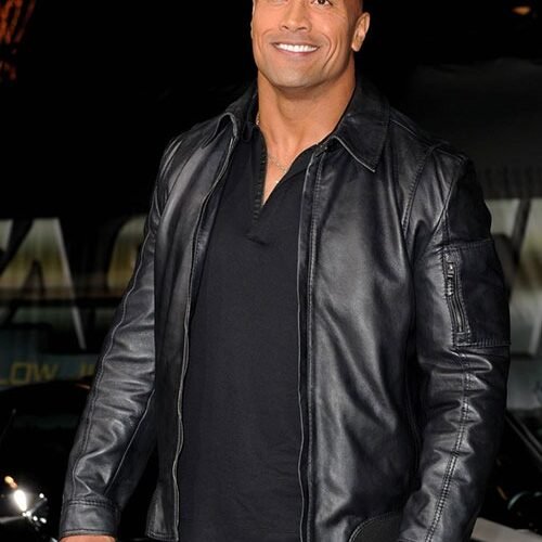 Dwayne Johnson Leather Jacket