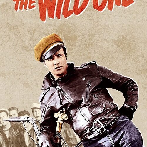 Marlon Brando the Wild One Leather Jacket