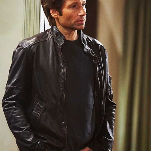 Californication Season 3 Hank Moody Leather Jacket