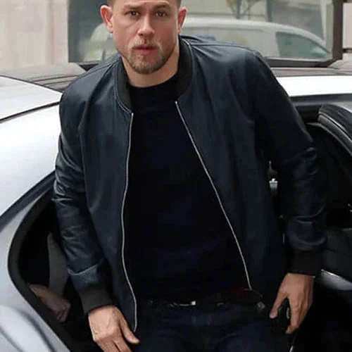 CLASSICAL LEATHER JACKET WORN BY CHARLIE HUNNAM