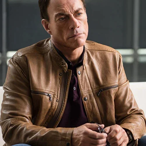 JOHNSON SEASON LEATHER JACKET WORN BY JEAN CLAUDE VAN