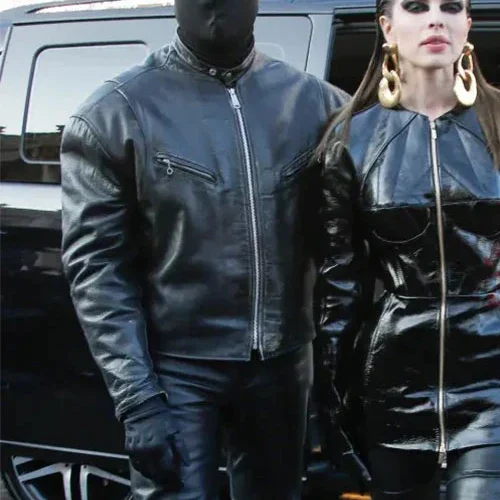 LEATHER JACKET WORN BY KANYE WEST