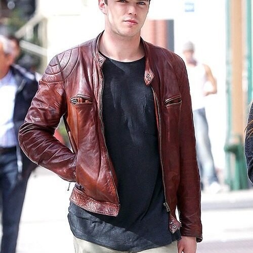 Nicholas Hoult Mad Max: Fury Road Leather Jacket