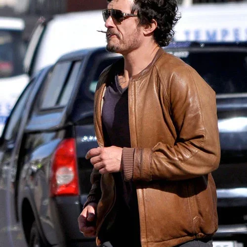 ZULU LEATHER JACKET WORN BY ORLANDO BLOOM