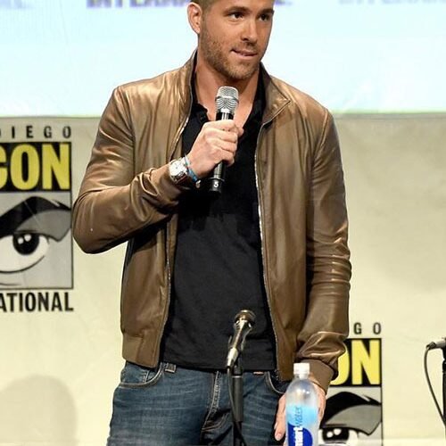 Ryan Reynolds Leather Jacket