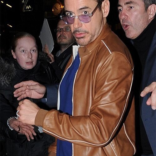 Robert Downey Jr. Leather Jacket